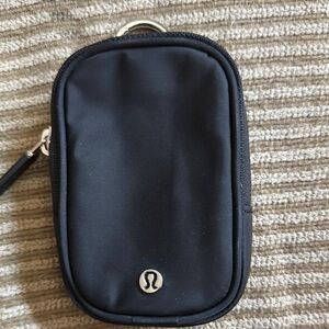 Lululemon Black Clip Pouch